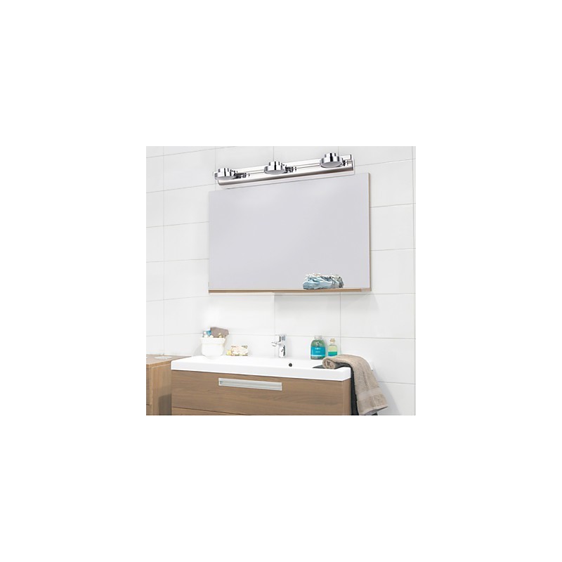 Apliques de parede Iluminação de banheiro Luzes de parede de leitura Mini estilo moderno contemporâneo Metal