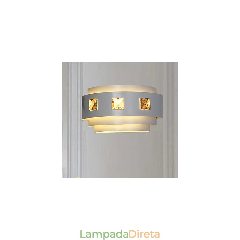 Apliques de parede Mini Style Moderno Contemporâneo Metal