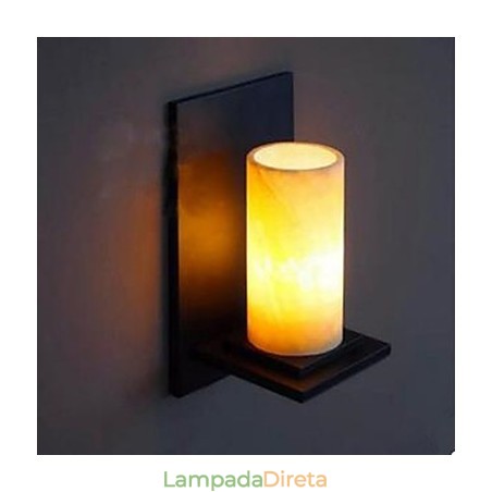 Luminária de parede de mármore Luminária de parede para corredor de café e restaurante Luminária de parede de mármore Luminária de parede para corredor de café e restaurante