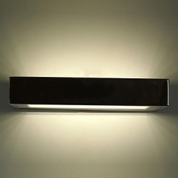 Luminárias de parede embutidas modernas contemporâneas de metal