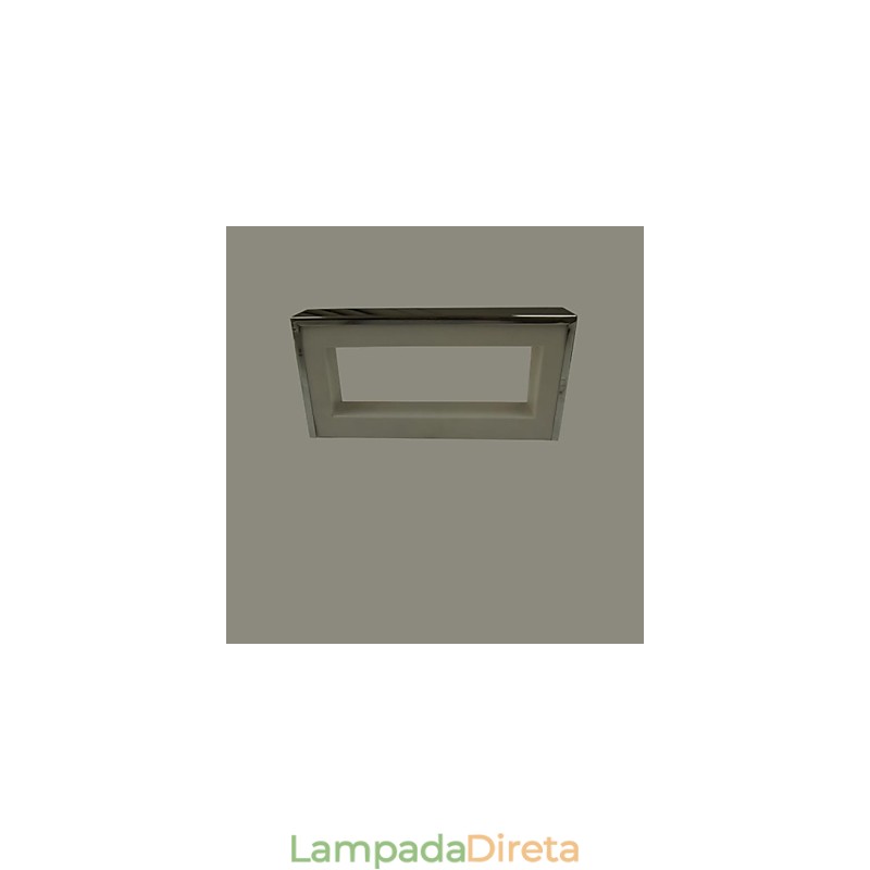 Luminárias de parede embutidas modernas contemporâneas de metal