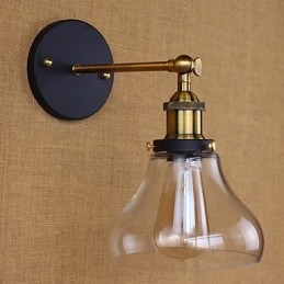 Aplique de parede decorativo industrial nostálgico estilo country americano