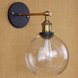 Espuma redonda nostálgica país americano de comércio de exportação dos modelos originais de arandela decorativa industrial