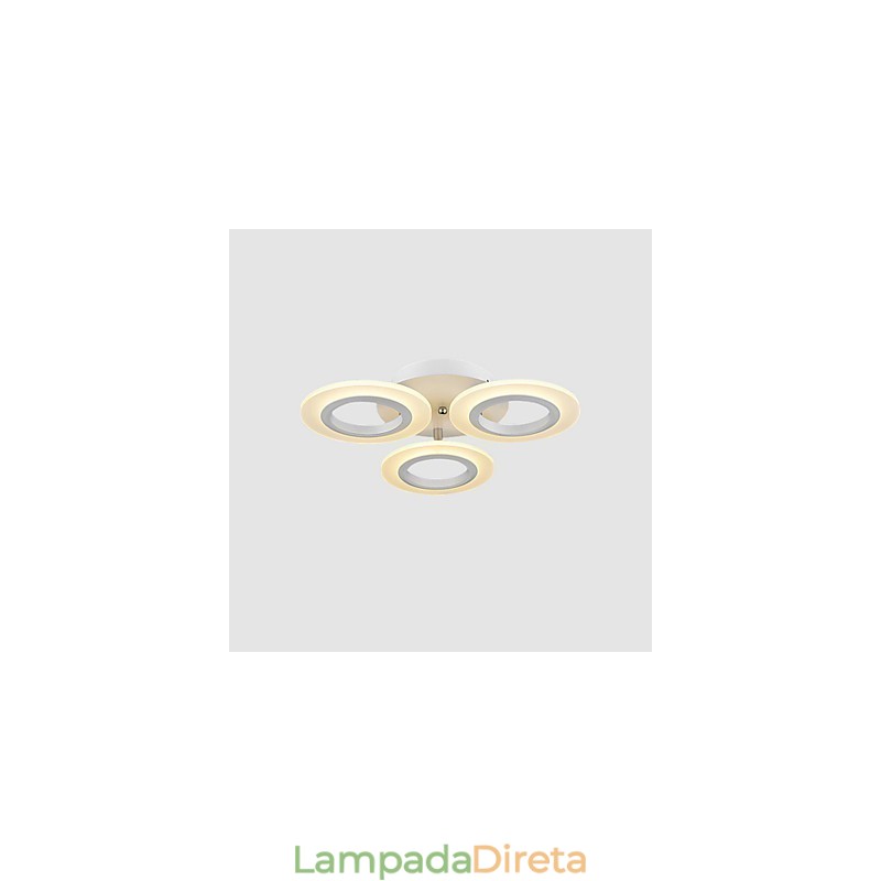 Luminária pendente moderna, luminária suspensa