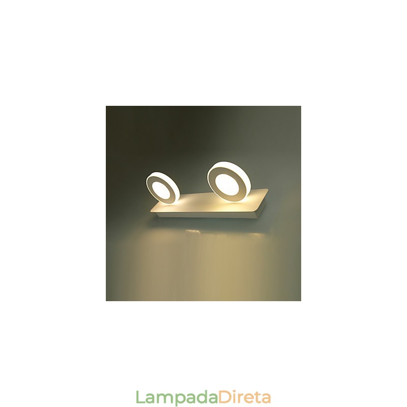 Iluminação de banheiro moderna contemporânea Metal