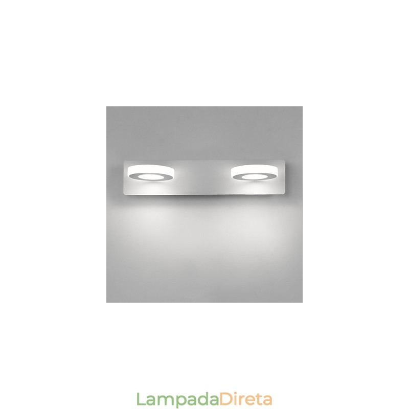 Iluminação de banheiro moderna contemporânea Metal