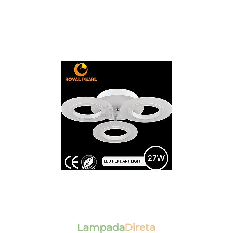 Luminária pendente moderna, luminária suspensa