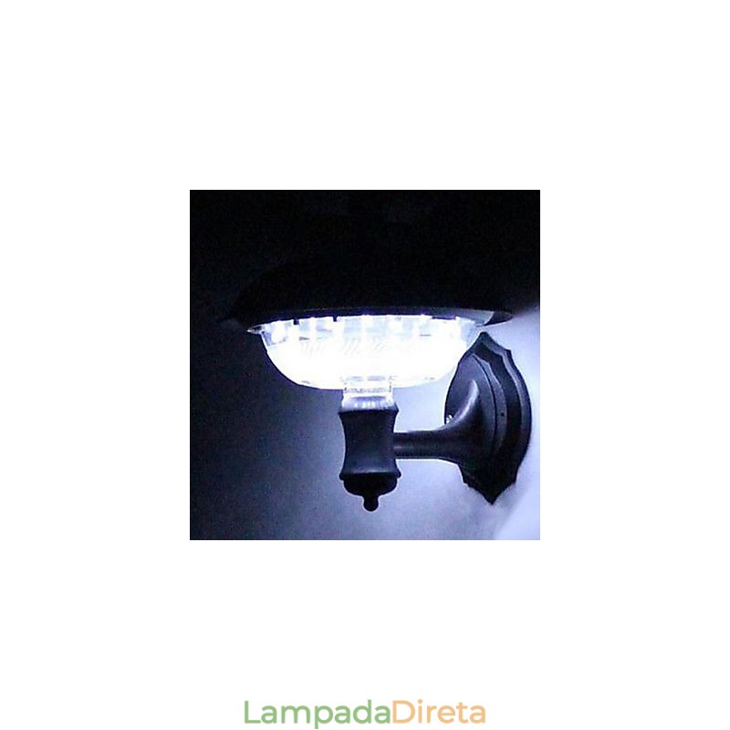 Aplique de parede branco super brilhante de plástico