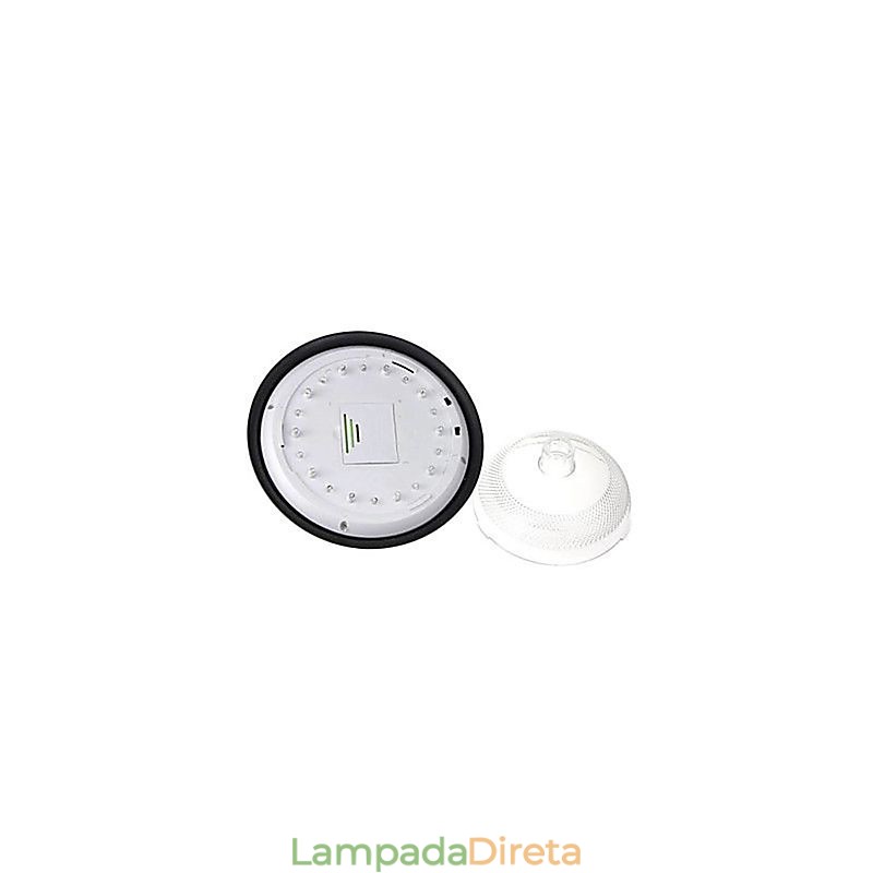 Aplique de parede branco super brilhante de plástico