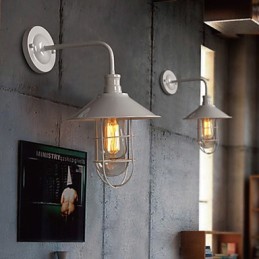 Luminária de parede criativa estilo loft retrô com personalidade para corredor