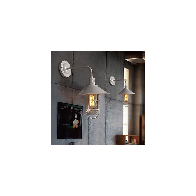 Luminária de parede criativa estilo loft retrô com personalidade para corredor