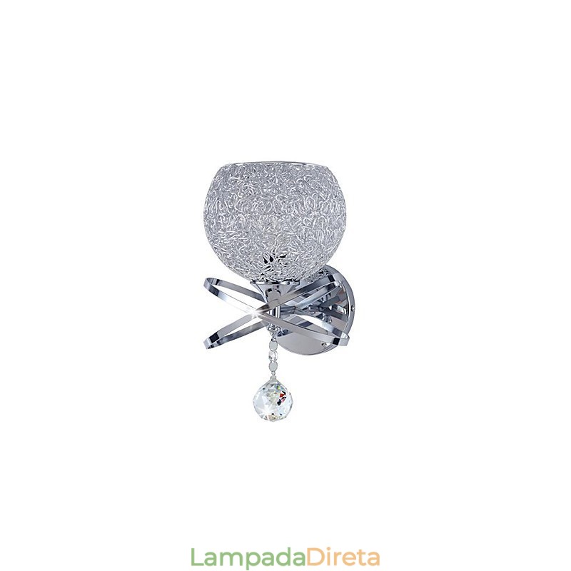 Apliques de parede de cristal Metal moderno e contemporâneo