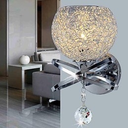 Apliques de parede de cristal Metal moderno e contemporâneo