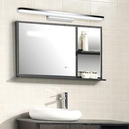 Apliques de parede Iluminação de banheiro Luzes de parede de leitura Mini estilo moderno contemporâneo Metal