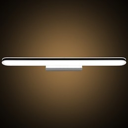 Apliques de parede Iluminação de banheiro Luzes de parede de leitura Mini estilo moderno contemporâneo Metal