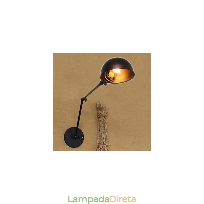 Estilo industrial minimalista braço longo dupla personalidade Ills cabeceira jantar arandela decorativa parede