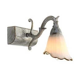 Arandelas de parede Iluminação de banheiro Luzes de parede de leitura Mini estilo rústico Lodge Metal