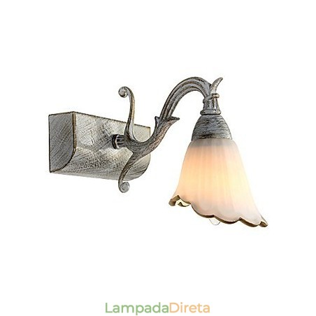 Arandelas de parede Iluminação de banheiro Luzes de parede de leitura Mini estilo rústico Lodge Metal