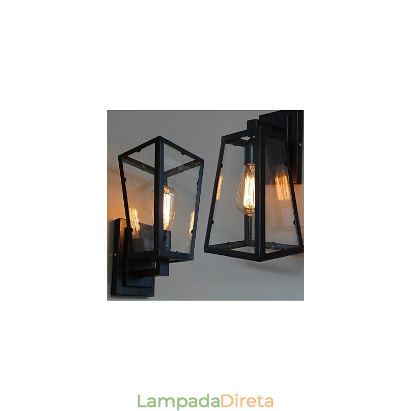 Tipo criativo Restaurando maneiras antigas é contratada luminária de parede de quarto com luzes
