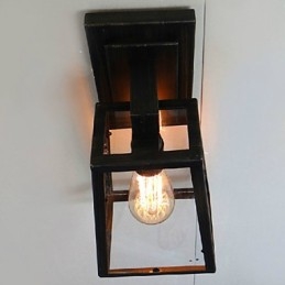Tipo criativo Restaurando maneiras antigas é contratada luminária de parede de quarto com luzes