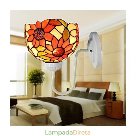 Girassol Clássico Luxo Villa Clubhouse Lâmpada de Parede Decoração Arte Luzes Girassol Clássico Luxo Villa Clubhouse Lâmpada de Parede Decoração Arte Luzes
