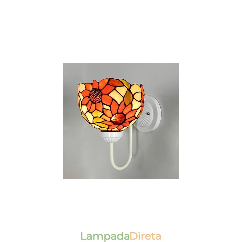Girassol Clássico Luxo Villa Clubhouse Lâmpada de Parede Decoração Arte Luzes