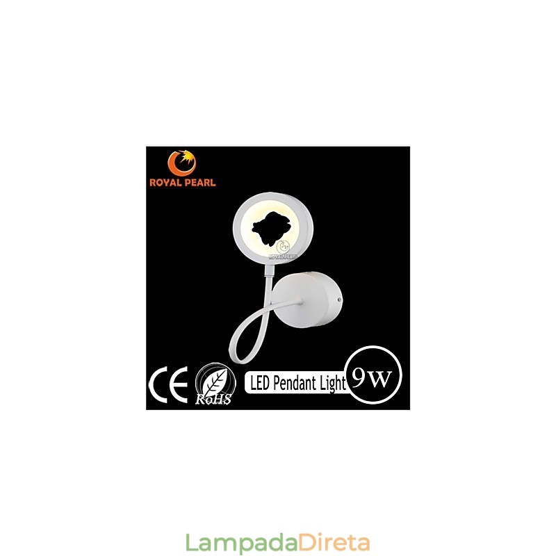 Luminária de parede para sala de estar com novo estilo
