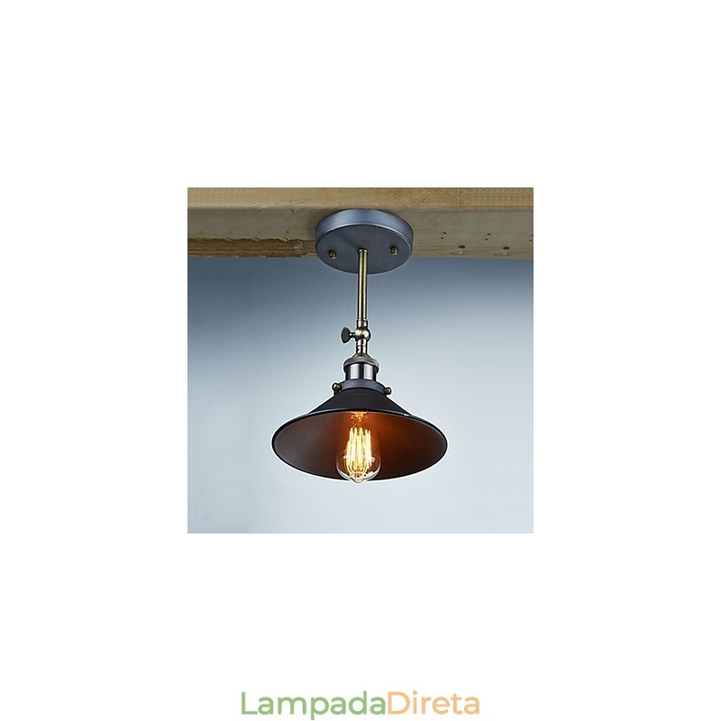 Industrial Vintage Edison Simplicity 1 Luz Montagem Na Parede Sala De Jantar Sala De Estudo Escritório Corredor Metal Wall Sconce