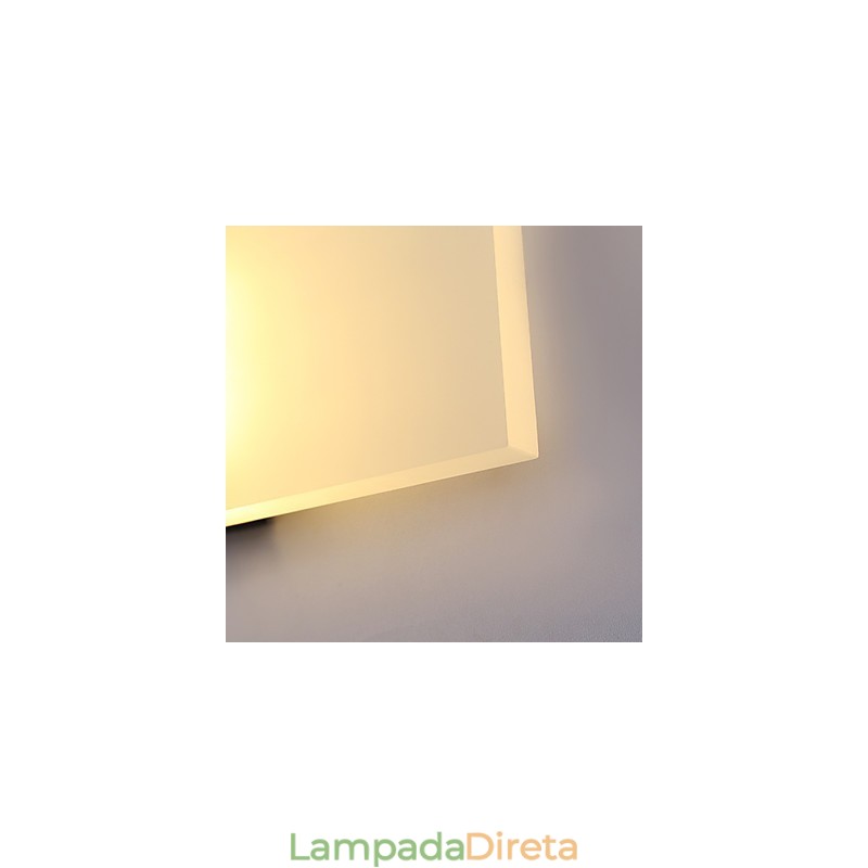 Luminária de parede de acrílico de estilo moderno e simples para sala de estar, corredor, café, quarto, quarto infantil, luminária de cabeceira