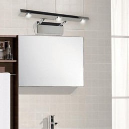 Apliques de parede Iluminação de banheiro Luzes de parede de leitura Mini estilo moderno contemporâneo Metal