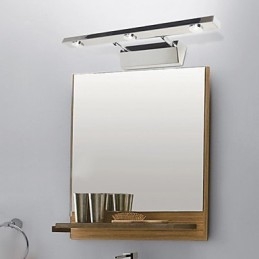 Apliques de parede Iluminação de banheiro Luzes de parede de leitura Mini estilo moderno contemporâneo Metal