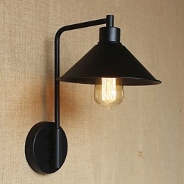 Moderno e minimalista corredor armazém varanda varanda ferro decorativo arandela