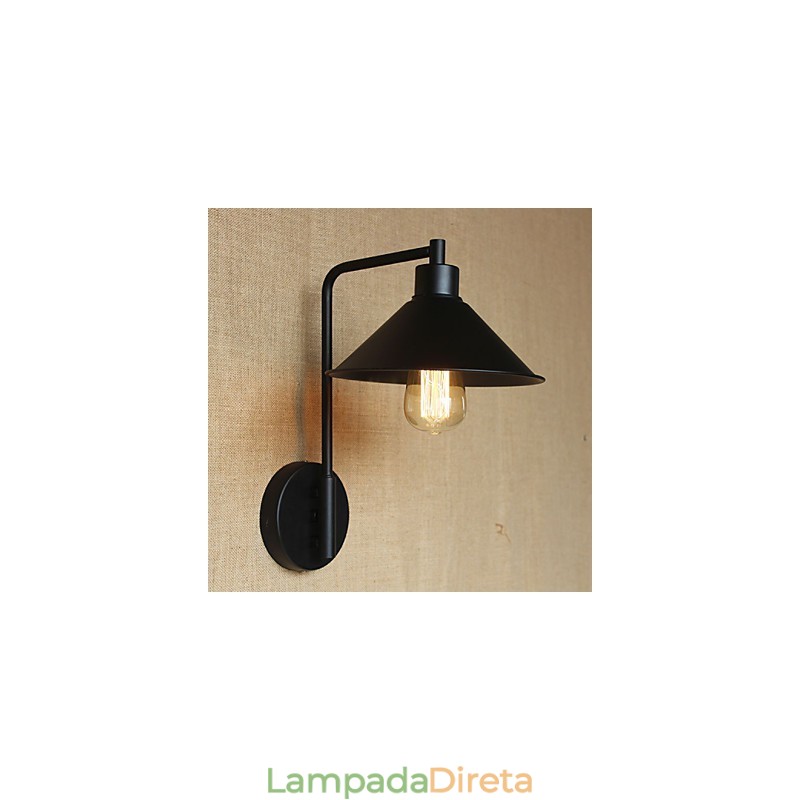Moderno e minimalista corredor armazém varanda varanda ferro decorativo arandela