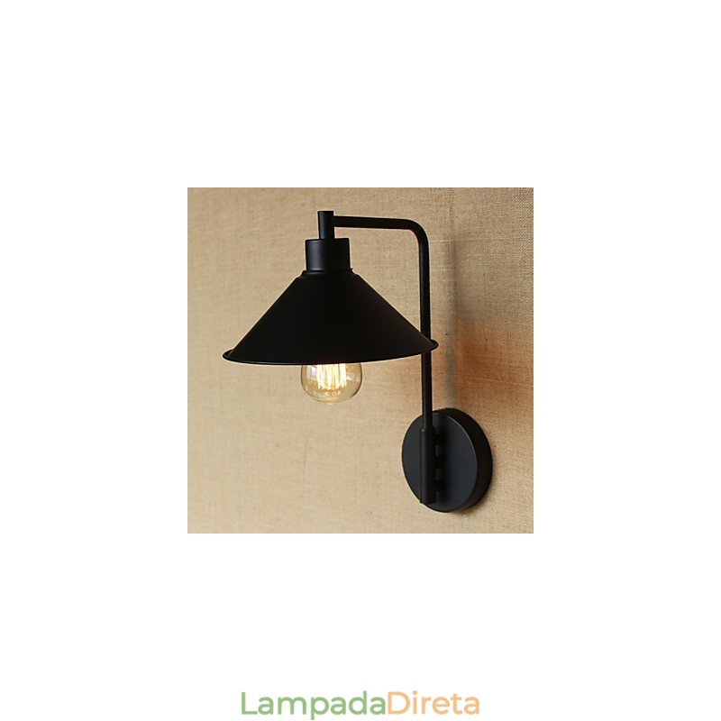 Moderno e minimalista corredor armazém varanda varanda ferro decorativo arandela