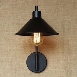 Moderno e minimalista corredor armazém varanda varanda ferro decorativo arandela