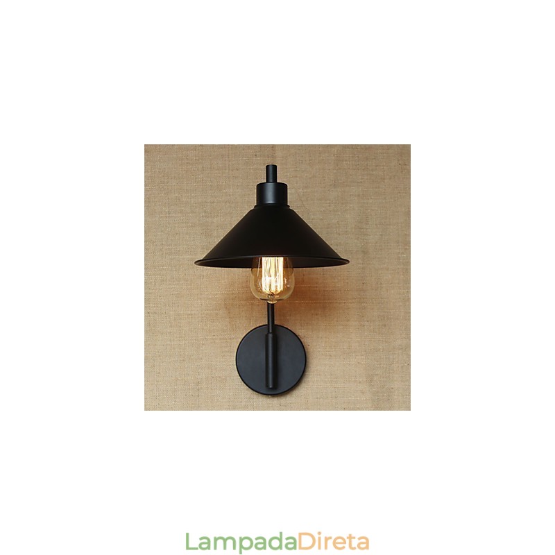 Moderno e minimalista corredor armazém varanda varanda ferro decorativo arandela