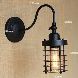 Decoração de parede minimalista americana em preto fosco