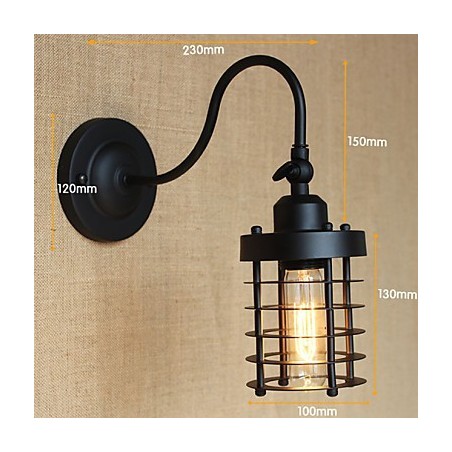 Decoração de parede minimalista americana em preto fosco Decoração de parede minimalista americana em preto fosco