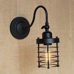 Decoração de parede minimalista americana em preto fosco