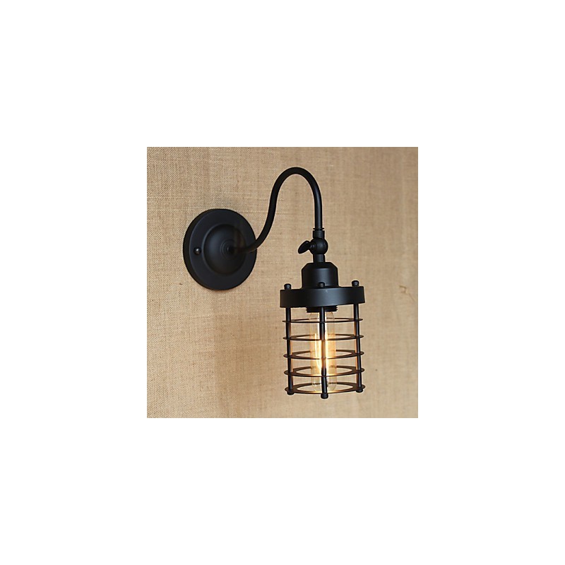 Decoração de parede minimalista americana em preto fosco