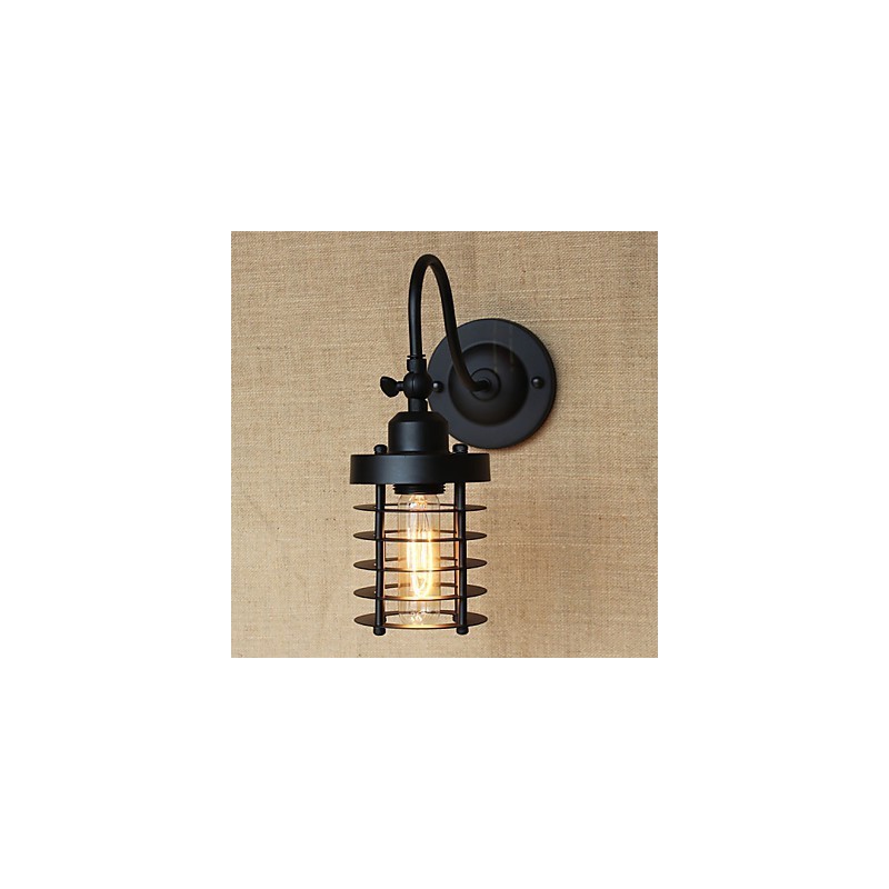Decoração de parede minimalista americana em preto fosco