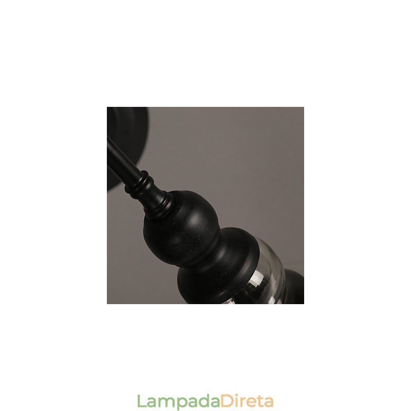Luminária de parede de cristal criativa para jardim Bell Restaurando caminhos antigos Luz