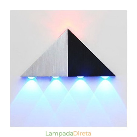 Luminárias de parede embutidas modernas contemporâneas de metal Luminárias de parede embutidas modernas contemporâneas de metal