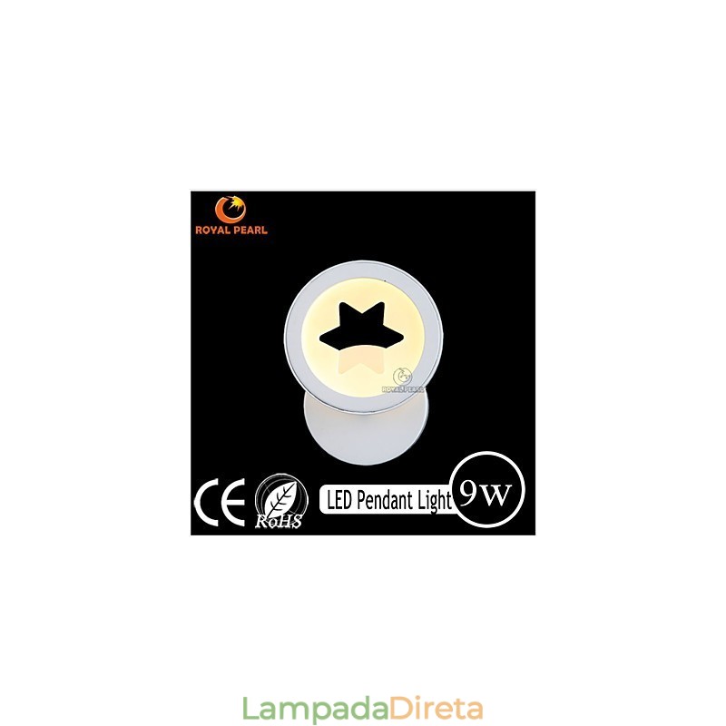 Novo design moderno luminária de parede