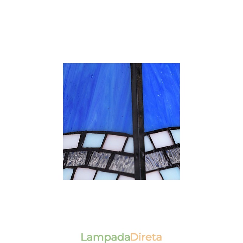 Luminária de parede de ferro forjado criativa rural contratada mediterrânea europeia com luzes de vidro