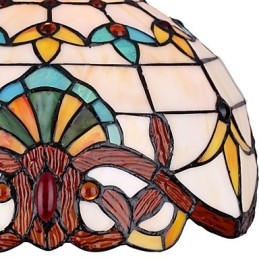 Luminária de parede de ferro forjado criativa rural contratada europeia com luzes de vidro