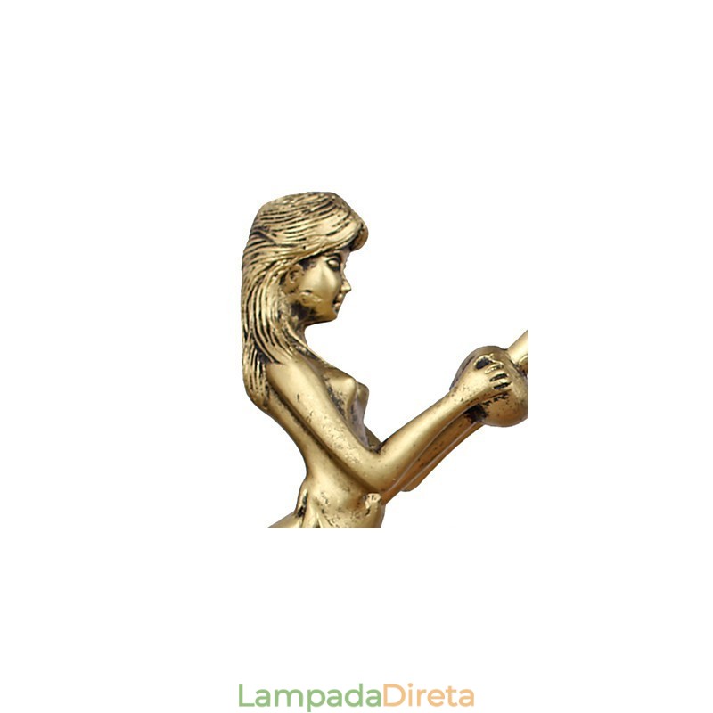 Luminária de parede de ferro forjado criativa rural contratada europeia com luzes de vidro