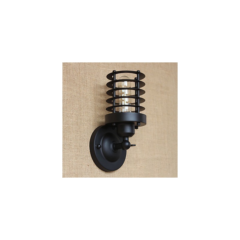 Retro Simples Elegante Preto Cabeceira Corredor Escadas Varanda Decorativo Parede Sconce