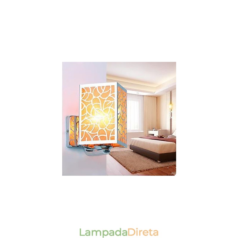 Luminária de parede de ponta única