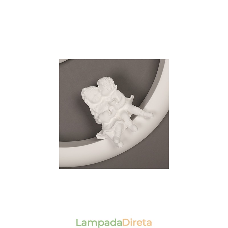 Luzes de parede de varanda de quarto infantil de gesso pastoral doce
